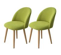 QHDXL Housse de Chaise Arc de Coquille Jacquard Extensible Housse De Chaise Salle A Manger Scandinave 1/2/4 Pieces Couleur Unie Housse De Chaise Protecteur pour Salon Bureau,Mariage