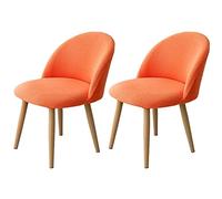 QHDXL Housse de Chaise Arc de Coquille Jacquard Extensible Housse De Chaise Salle A Manger Scandinave 1/2/4 Pieces Couleur Unie Housse De Chaise Protecteur pour Salon Bureau,Mariage