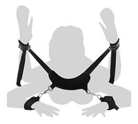 QHJ Kit de Bondage BDSM Sex Bondage Set Couple Adulte Sex Toys Retenue cuisse bondage,Sex Toys Posture Forcée érotiques Menottes Cheville Jouets Sexuels Pour Couples