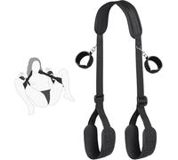 QHJ Sex Toýs Femme BDSM de Bondage pour Couple,Menottes sexy jouets érotiques,Ceinture de Bondage réglable BDSM menottes métal adulte,Sex Games adultes couples pour jeux érotiques