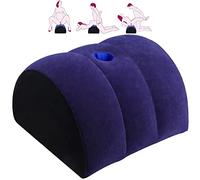 QHJ Sexe Coussin Lombaire Jouet Sexuel avec Trou pour Couples Oreiller de Position G Spot pour Femmes Gonflable Sexe Oreiller de Voyage Mobilier Érotique Meuble Sexuel pour Couples