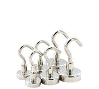 QHKNUYOAX 10Pcs Magnetic Hooks Multi-Purpose Storage Home Kitchen Bar Key Bathroom Accessories for Walls, Living Room