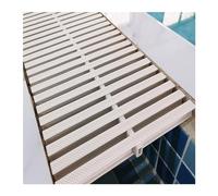 QHKNUYOAX Filtre de Grille Drainage Piscine creusée, résistant aux UV, en Plastique ABS, allée, Patio, Pont Douche, égouts, gouttière, Couverture Protection(7.88x39.38x0.99in,7PCS)