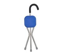QHLMLL Canne Pliante, Aide médicale aux Personnes handicapées, siège Pliant, Tabouret à 3 Pieds, Canne pour Personnes âgées, déambulateur, béquilles Pliantes, béquilles en Bois, Objectif