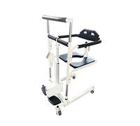 QHLMLL Fauteuil Roulant élévateur électrique pour Patients à Domicile, Fauteuil de Transfert élévateur pour Patients avec siège divisé à 180 ° et Dossier en PU, Machine de déplacement pour Les Soin