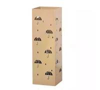 QHLMLL Porte-parapluies autoportant en métal doré pour entrée, Bureau, hôtel. Solution de Rangement élégante pour la Maison et Les commerces, Gain de Place.