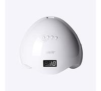 QHLOM Lampe à Ongles LED UV Lampe à Ongles Haute Valeur Smart Smart Light Gel Curing Sèche-négoirs avec 4 minuteries LED Lampe photothérapie for Colle à Vernis à Ongles Rapide Séchage (Color : White)