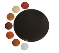 QHLTY Grand Plateau Tournant Lazy Susan, Plateau Rotatif Rond pour Table À Manger, Centre Table Cuisine, Multicolore(Balck,60cm/24in)