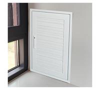 QHLTY Panneau D'accès Universel Alliage D'aluminium, Porte Service Métallique Plomberie pour Plafonds, Électricité, Cloisons Sèches, Greniers, Réparations Domestiques(White,18x40in)
