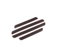 QHNSVFG Bandes de Seuil Porte pour Freelander 1997-2014 L314 L359,Protecteurs PéDale en Anti Rayures,Bandes Décoratives pour Voiture,Protection pour Voiture,Normal-B-Red and Black