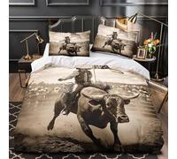 QHNZKJXPRL Bande-Annonce rétro Housse de Couette 3D Imprimée Microfibre résistante Hypoallergique Camping Vintage Parure de Lit Fermeture Éclair Super Douce Respirante for Couple Double（200x200cm）