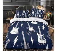 QHNZKJXPRL Déesse égyptienne Housse de Couette Imprimé en 3D Douce Résistante Ancien Parure de Lit Microfibre Hypoallergique Fermeture Éclair avec 2 Taies d'oreiller for Filles Ado King（220x240cm）