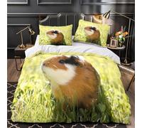 QHNZKJXPRL Grand Requin Housse de Couette 3D Effet Microfibre résistante Hypoallergique Style de prédateur Marin Parure de Lit Fermeture Éclair Douce Confortable for Enfant Super King（260x220cm）