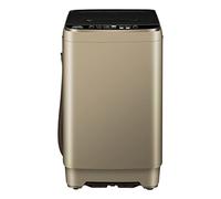 Qhou Machine à linge d'appartement, capacité de 7,1 kg, avec pompe de vidange, affichage à DEL/8 sélections de niveaux d'eau/10 programmes Laveuse à linge compacte pour camping-car, camping,