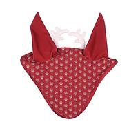 QHP Bonnet Anti-Mouches Noël Rudolph - Rouge - Poney