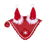 QHP Bonnet de Noël rouge (poney).