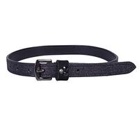 QHP Courroie d'éperon Shimmer - Noir - Taille Unique