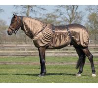 QHP Couverture Anti-Eczéma, marron - 110 cm