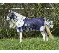 QHP Couverture anti-mouches Falabella Bleu 85 cm