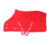 QHP Couverture polaire couleur Rouge 100 cm