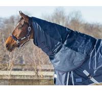 QHP couvre-cou Turnout 200g navy imperméable, QHP17_Taille:L
