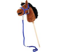 QHP Ensemble Licol pour Hobby Horse - Bleu cobalt