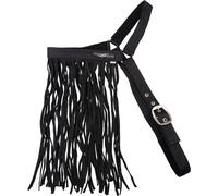 QHP Frange Anti-Mouches Extra, Schwarz - Pur sang XL