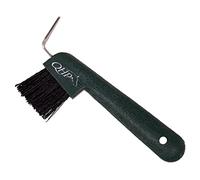 QHP Grattoir à sabots Color avec brosse (vert olive)