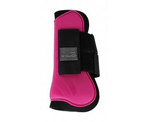 qhp hartschalen-gamaschen devant intérieur néoprène fermeture scratch neuve couleur - Fuchsia, Shetty