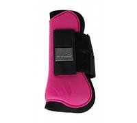 qhp hartschalen-gamaschen devant intérieur néoprène fermeture scratch neuve couleur - Fuchsia, Warmblut