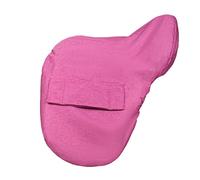 QHP Housse de selle en polyester imperméable (rose)