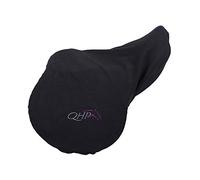 QHP Housse en Polaire avec Bordure élastique, Porte Selle Cheval pour protéger la Selle