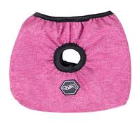 QHP Housses d'étrier - Protecteurs d'étrier - Doublure polaire (rose)