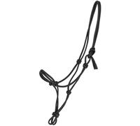 QHP Licol à nœuds en cuir Liberta indéformable et résistant à la déchirure Full = Cheval