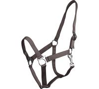 QHP Licol avec Boucle Coulissante Anthracite - Poney