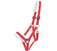 QHP Licol Cali, Rouge Clair - Mini Shetty