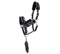 QHP Licol et Longe Dolci - Black-Silver - Full
