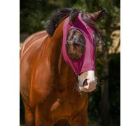 QHP Masque Anti-Mouches, Super Bug, Rose - Pony