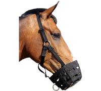 QHP Masque de pâturage noir, QHP17_Gr.:Poney
