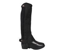 Mini-chaps en daim enfant Q-essentials Noir 12 ans