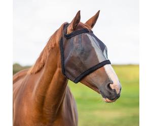 QHP Without Ear Protection Fly Mask COB Black