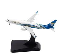 QHQQXN 1 modèle d'avion à échelle 400 B737-8MAX A4O-MA pour Oman Air, Kits de Jeu d'affichage Finis moulés sous Pression