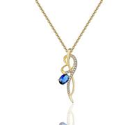 QHQQXN Accessoires en Argent Sterling S925, Pendentif d'amour incrusté de Zircon, Collier Micro-incrusté pour Femmes, chaîne de clavicule en Argent à la Mode