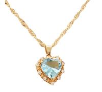 QHQQXN Accessoires pour filles Collier coeur pavé de couleur multicouche en argent sterling 925 pour femmes, collier coeur en strass - Collier pavé de zircon brillant, collier coeur de réunion pour la