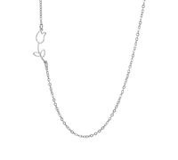 QHQQXN Accessoires pour Filles Collier de Tulipes Simple et Mignon en Argent Sterling 925 pour Femmes et Filles, Collier de lys Minimaliste - Collier de Fleurs de Tulipes, Collier de tulipán, Bijoux