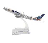 QHQQXN Avions 16CM pour Boeing B737, modèle d'avion en métal moulé sous Pression, Kits de Jeu