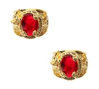 QHQQXN Bagues en Diamant pour Hommes, bagues pour Hommes, décoration en Diamant, Bijoux d'anniversaire pour Hommes, Bijoux en Or en Forme de Dragon, bagues en Diamant pour Eloy
