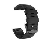 QHQQXN Bracelet de Montre en Silicone, 20 22 26mm, pour Garmin Fenix 6X 6 Pro 5 5XPlus 3HR Descent Mk1 MK2 Enduro, Bracelet de Poignet Easyfit à dégagement Rapide