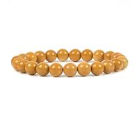 QHQQXN CCXXYGWJ Bracelet Extensible en Perles Rondes de 8 mm, 7 Pouces, Unisexe