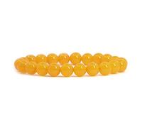 QHQQXN CCXXYGWJ Bracelet Extensible en Perles Rondes de 8 mm, 7 Pouces, Unisexe